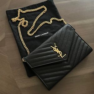 YSL Envelope Chain Wallet